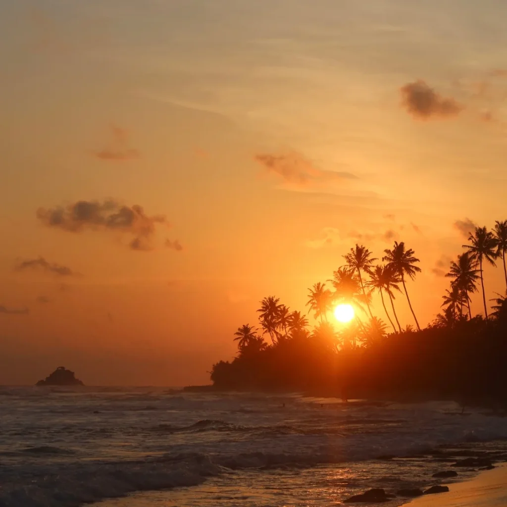 Sunset at Coconut Beach