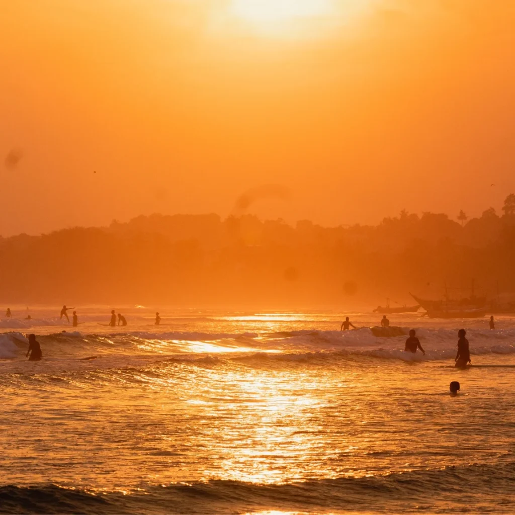 Sunset at Coconut Beach